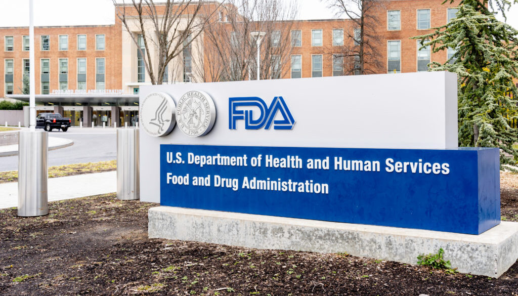 Washington,,D.c.,,Usa-,January,13,,2020:,Fda,Sign,Outside,Their