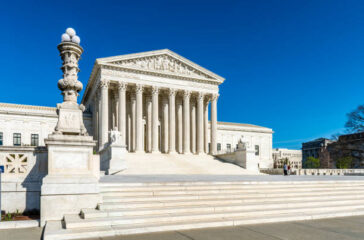 The United States Supreme Court Building in Washington D.C.