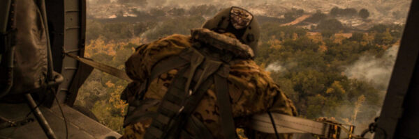 California Army Guard fights wildfires