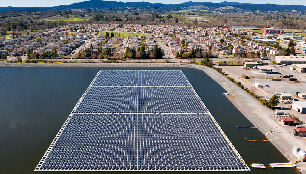 Floating solar gaining popularity as unconventional US energy source