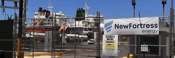 Two LNG tankers docked at NF terminal