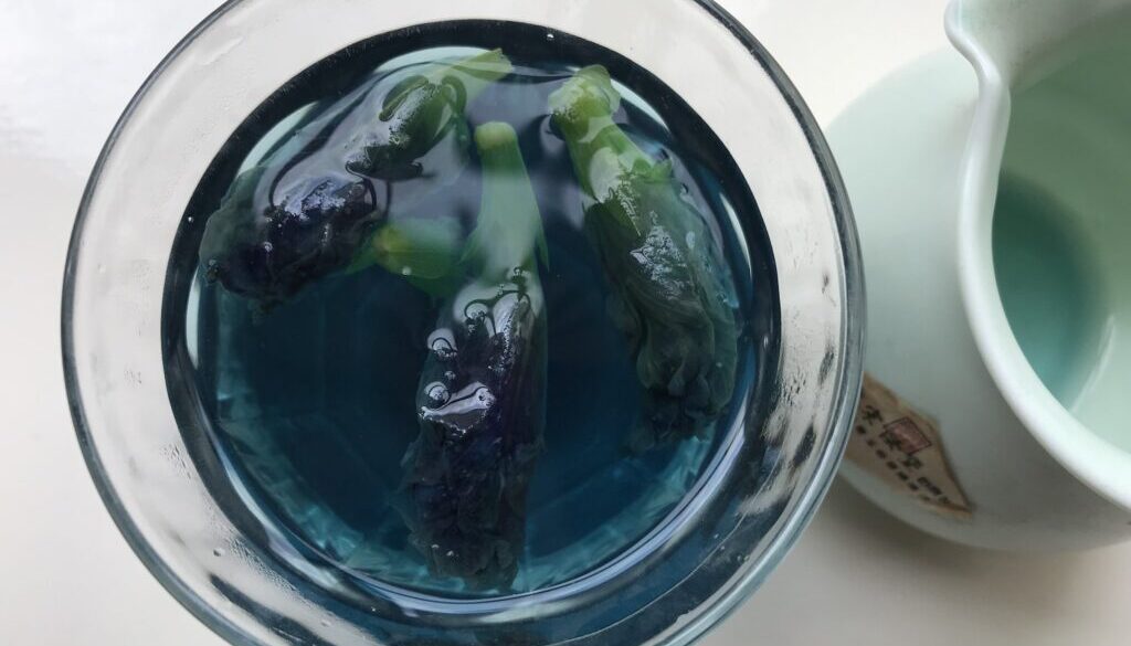 Butterfly pea flower food dye