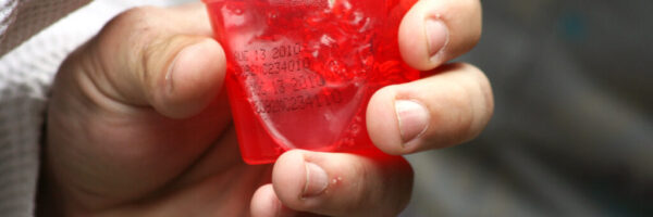 4590437301_0abac67cd0_k Person eating a cup of red jell-o.