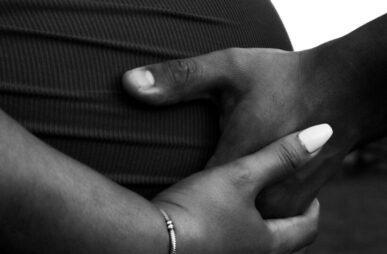 Pregnant Black woman