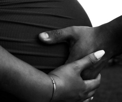 Pregnant Black woman