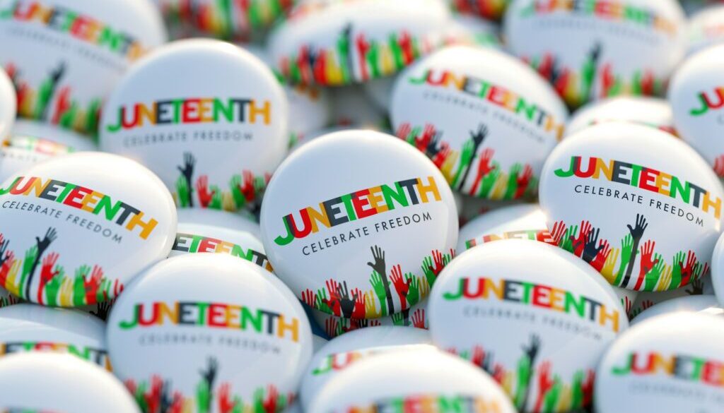 Juneteenth pins