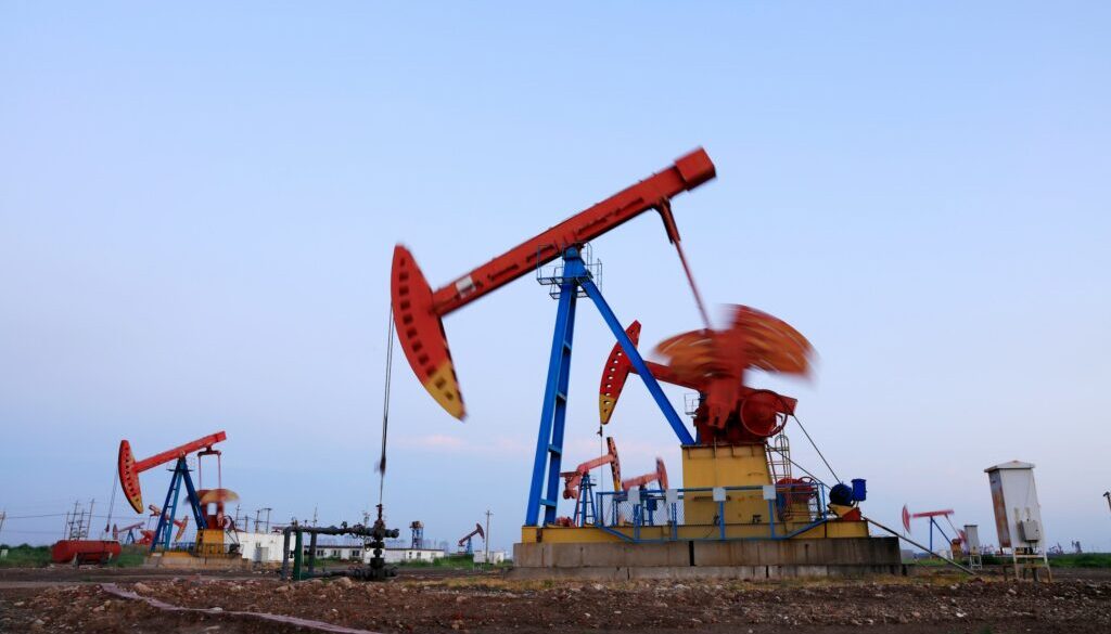 Oil field