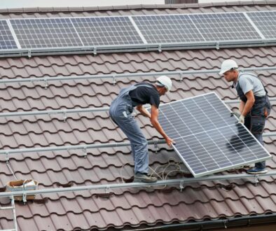installing rooftop solar panels