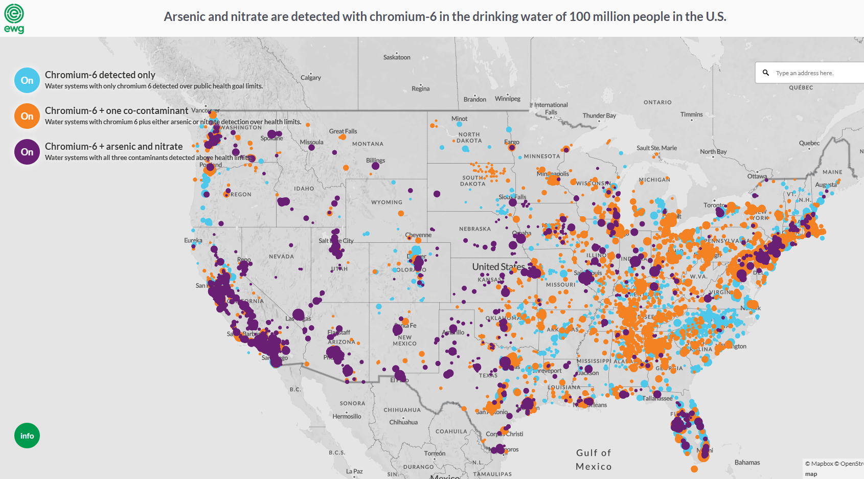 New report shows where cancer-causing chemicals are polluting water for ...