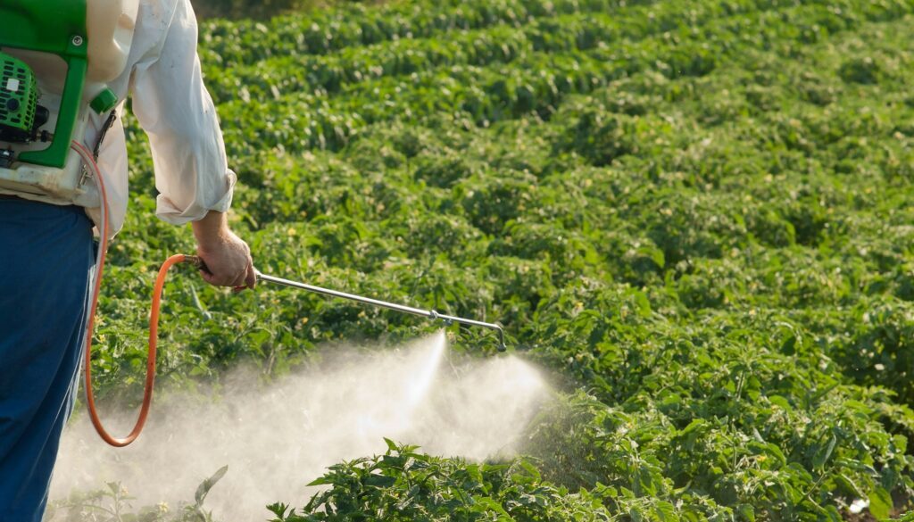pesticide spraying