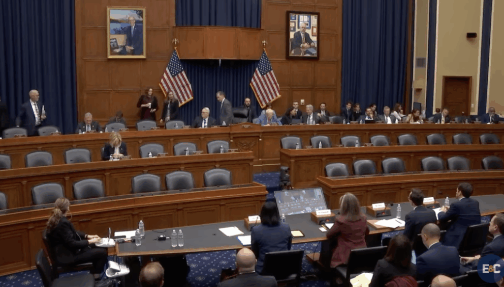 Toxic Substances Control Act hearing House of Representatives