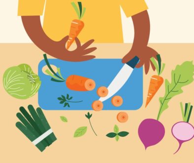 Healthy food animation