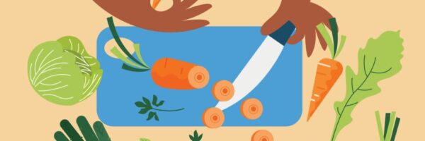 Healthy food animation