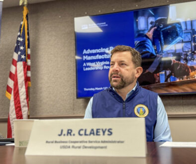 USDA Rural Development Rural Business & Cooperative Services Administrator J.R. Claeys