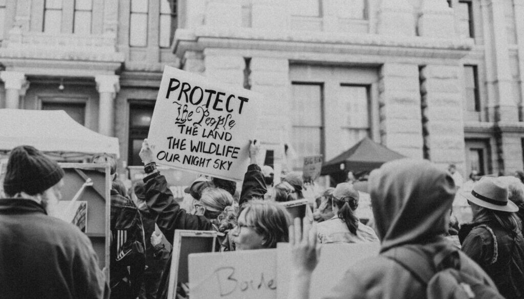 Texas Big Bend protest Texas