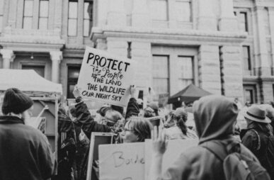 Texas Big Bend protest Texas